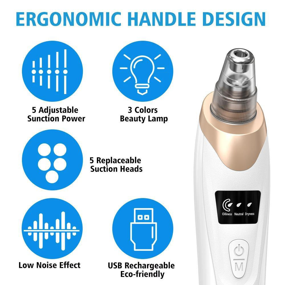 Electric blackhead remover device