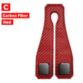 Universal Car Headrest Hook Premium Suede Rear Seat Hanging Dual Hook 20KG Large Load-Bearing Alloy Hook Hanger Tool Accessories