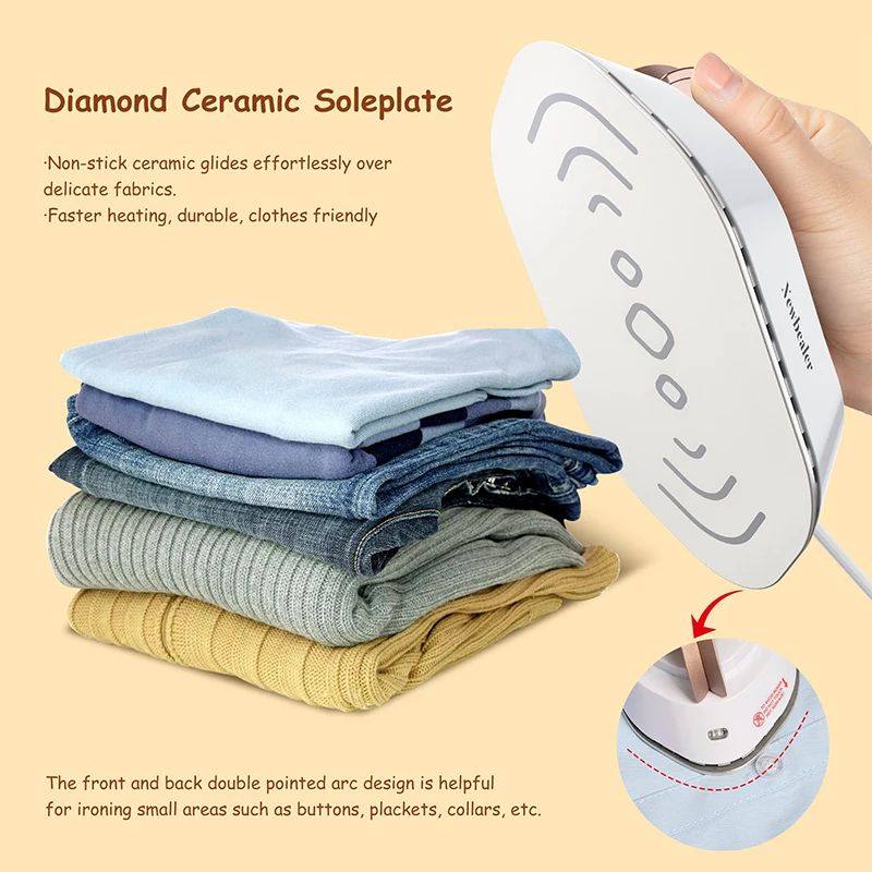 Handheld Dual Voltage Electric Iron